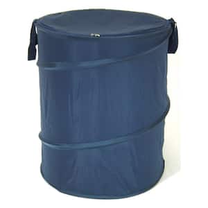 The Original Bongo Bag Navy Collapsible Polyester Hamper with Lid
