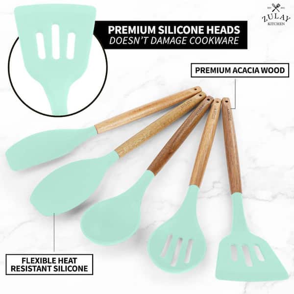 Fusion Pro Aqua Kitchen Utensil (Set of 7) Fusion Pro Aqua Kitchen Utensil (Set of 7)