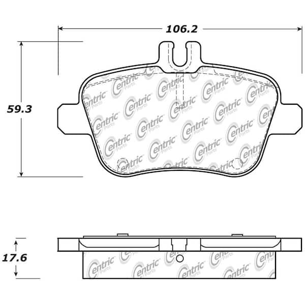 Centric Parts Disc Brake Pad Set