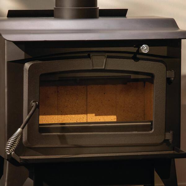 Heats up to 2,000 sq. ft. Ontario Wood Stove - Black