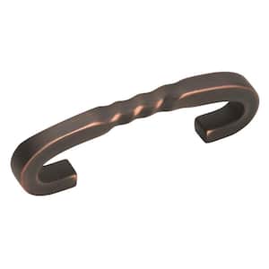 Inspirations 3 in. (76mm) Traditional Oil-Rubbed Bronze Arch Cabinet Pull
