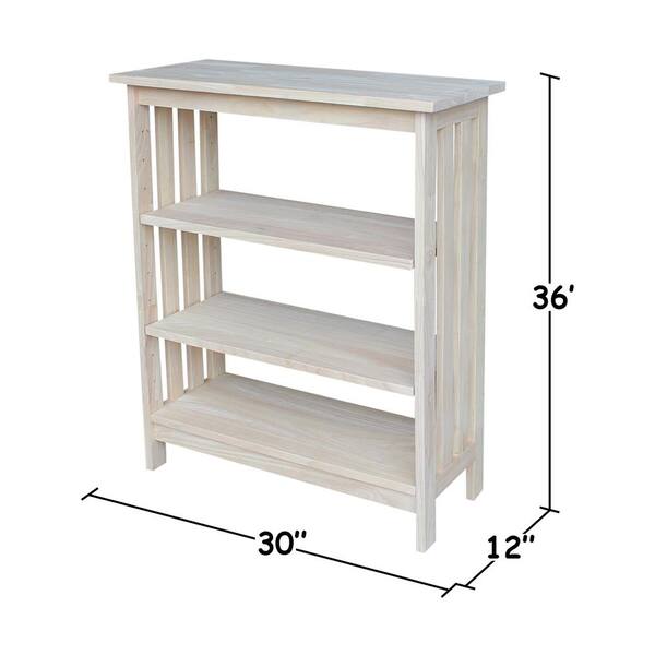 Home depot unfinished deals bookcase