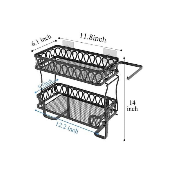 Winsome Large Bambo Dish Drying Rack Collapsible Dish Drainer