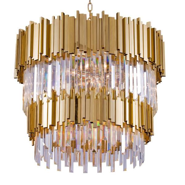 Mavis 12 Light Gold Crystal Chandelier Mu10 3 Mavis 12 Light Gold Crystal Chandelier, Crystal Light Fixtures Canada