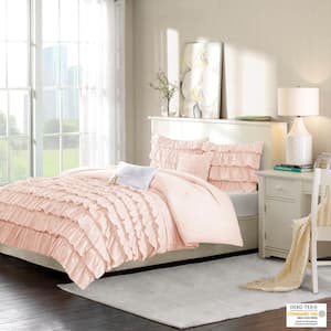 JUICY COUTURE Ombre 8-Piece Gray/Pink Reversible Microfiber King Comforter  Set JYZ015241 - The Home Depot