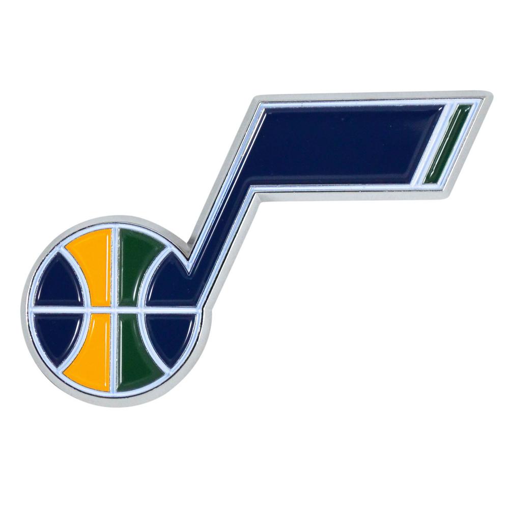 2 in. x 3.2 in. NBA Utah Jazz Color Emblem