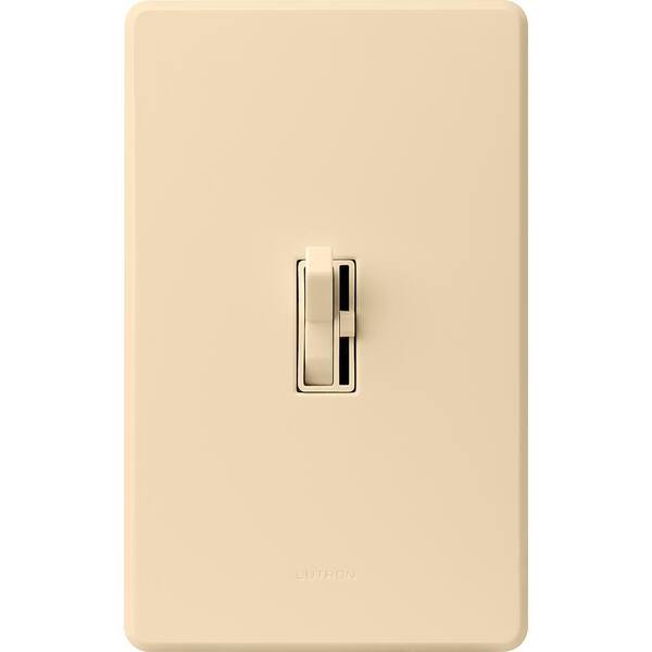 Lutron TGCL-153PH-WH Toggler CFL/LED Single-Pole/3-Way Toggle Dimmer White