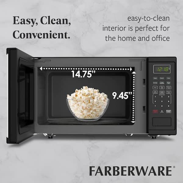 Farberware 1.1 cu. ft. 1000-Watt Digital Countertop Microwave Oven