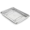 Fridja Bake Set, Cookie Pan with Metal Cooling Grid Set, Stainless Steel Baking  Sheet with Cooling Grid, 9 x 12 