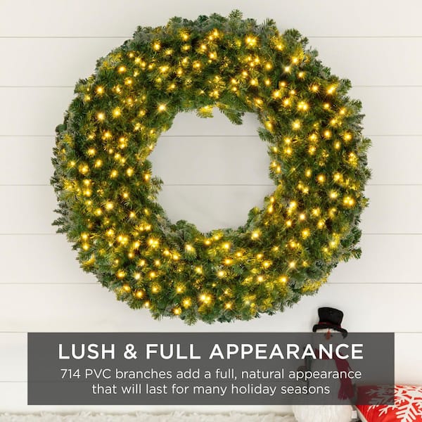 Best Choice Products 48 in. Pre-Lit LED Spruce Artificial