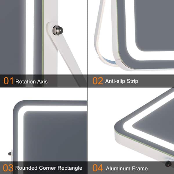 Amazon.com: Hasipu Travel Mirror with Lights, Rechargeable