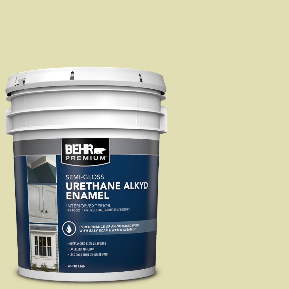 5 gal. #M340-3A Modern Zen Urethane Alkyd Semi-Gloss Enamel Interior/Exterior Paint price history on PriceWatchPro