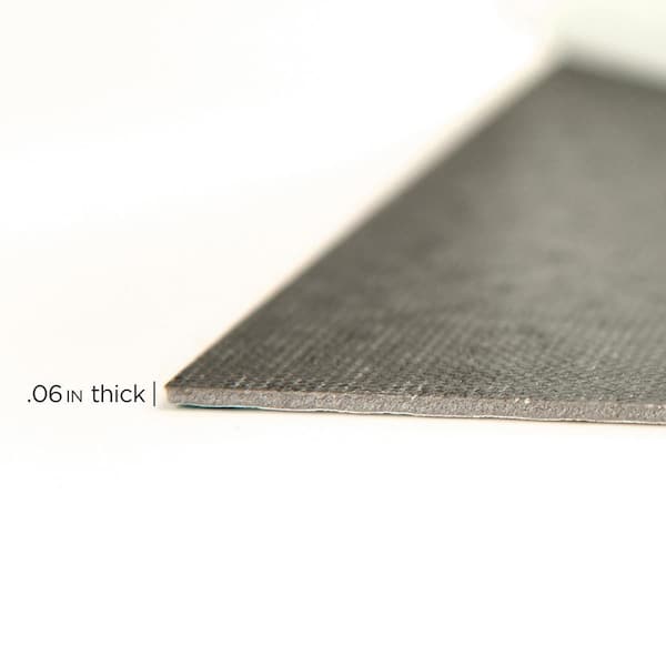 Brown Stone 12 MIL x 6 in. W Water Resistant Peel and Stick Wood Plank  Vinyl Flooring Tile (54 sq. ft.)