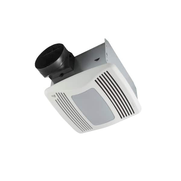 Broan-NuTone QT Series Very Quiet 110 CFM Ceiling Bathroom Exhaust Fan with Light, Night Light and Humidity Sensing, ENERGY STAR*