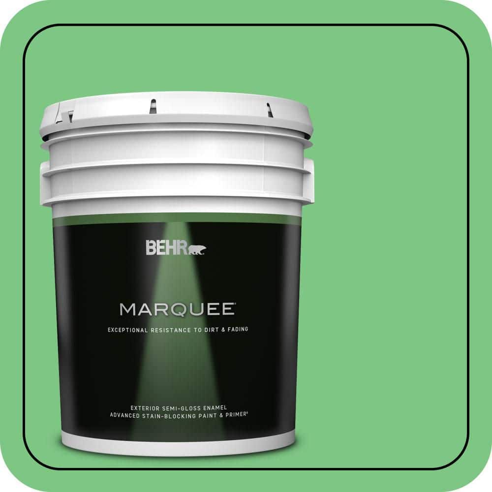 5 gal. #P390-5 Garden Stroll Semi-Gloss Enamel Exterior Paint & Primer price history on PriceWatchPro