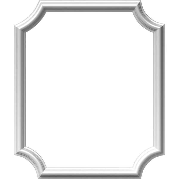 20 in. W x 24 in. H x 1/2 in. P Ashford Molded Scalloped Wainscot Wall Panel