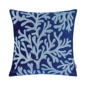 Coral Blue Decorative Pillow (Set of 2)