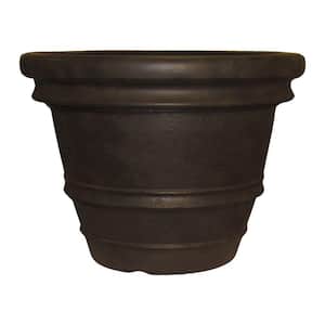 Tuscany 22 in. Round Java Resin Planter