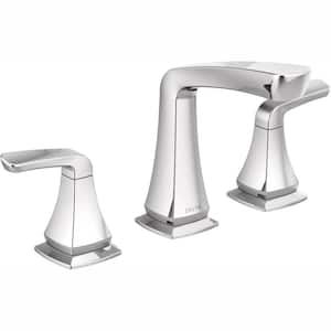 Vesna 8 in. Widespread 2-Handle Bathroom Faucet in Chrome