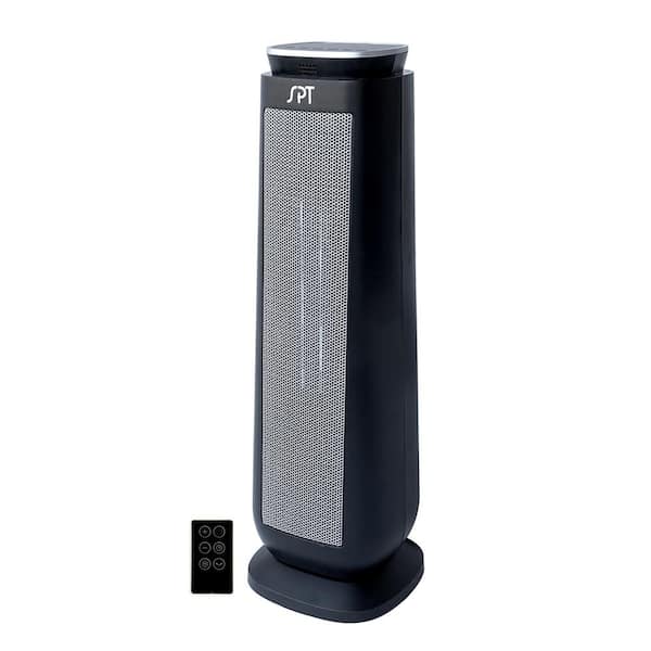 SPT 1500-Watt 23 in. Electric Forced Air Ceramic Space Heater with Timer and Remote
