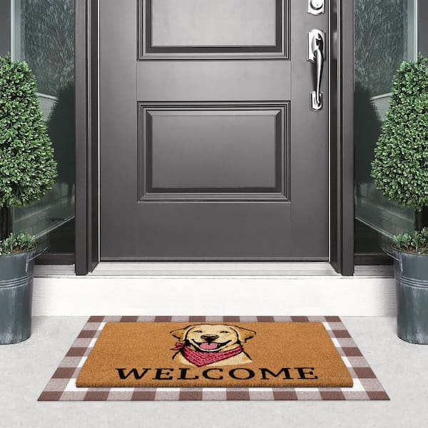 Lab 24 in. x 36 in. Fall Coir Layering Mat