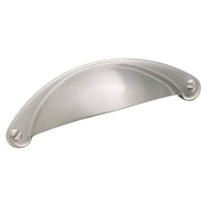 Cup Pulls Collection 2-1/2 in (64 mm) Center-to-Center Satin Nickel Cabinet Cup Pull