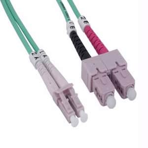  FIBER, P-CORD, MM, LC-SC, DUP, 2M : Electronics