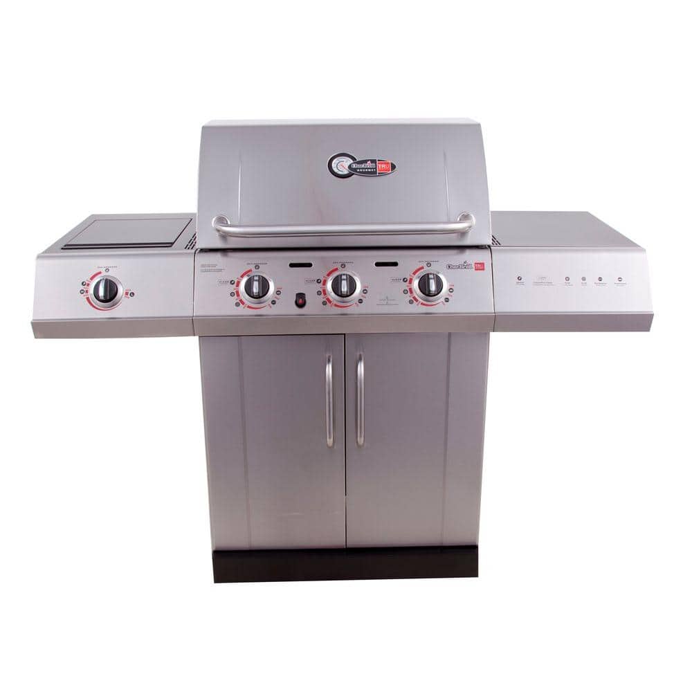 Reviews for Char-Broil Gourmet 3-Burner TRU-Infrared Propane Gas Grill with Side Burner | Pg 2 - The Home