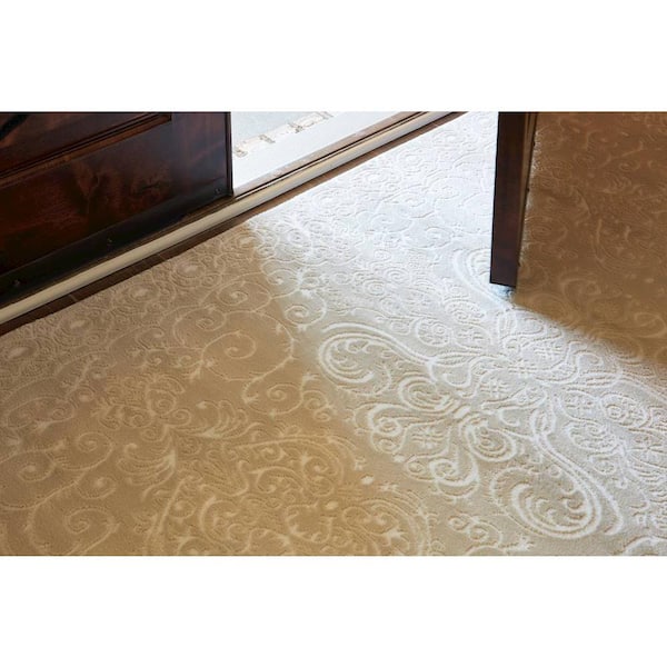 Rushmore Adams Snow White 8' 0 x 11' 6 Area Rug