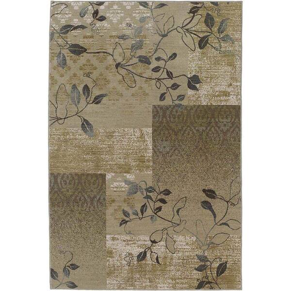 Karastan Bancroft Beige 8 ft. x 10 ft. Area Rug