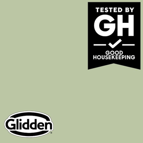 Glidden Premium 1 gal. PPG1121-4 Quaking Grass Satin Interior Paint