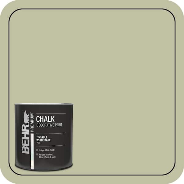 BEHR 1 qt. #S370-3 Sage Brush Interior Chalk Finish Paint 710004