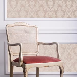 Damsel Bisque Peel and Stick Wallpaper (Covers 28 sq. ft.)