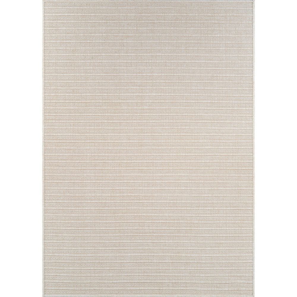 Lomira Bone 9 ft. x 12 ft. Stripes Washable Easy Jute Indoor Area Rug price history on PriceWatchPro