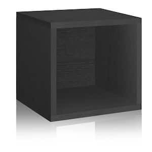 12.8 in. H x 13.4 in. W x 11.2 in. D Black Recycled Materials 1-Cube Organizer