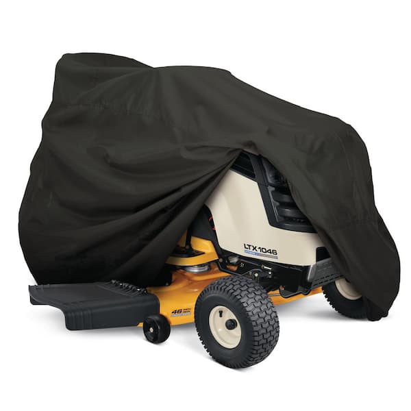 MODERN LEISURE Chalet Push Lawnmower Cover, 75L x 25.5W x 23H, Black  3041 - The Home Depot