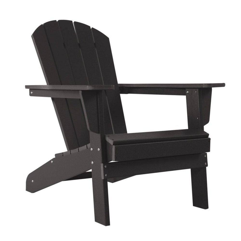 Classic Composite Black of Adirondack Chair Sectional Seating Set price history on PriceWatchPro