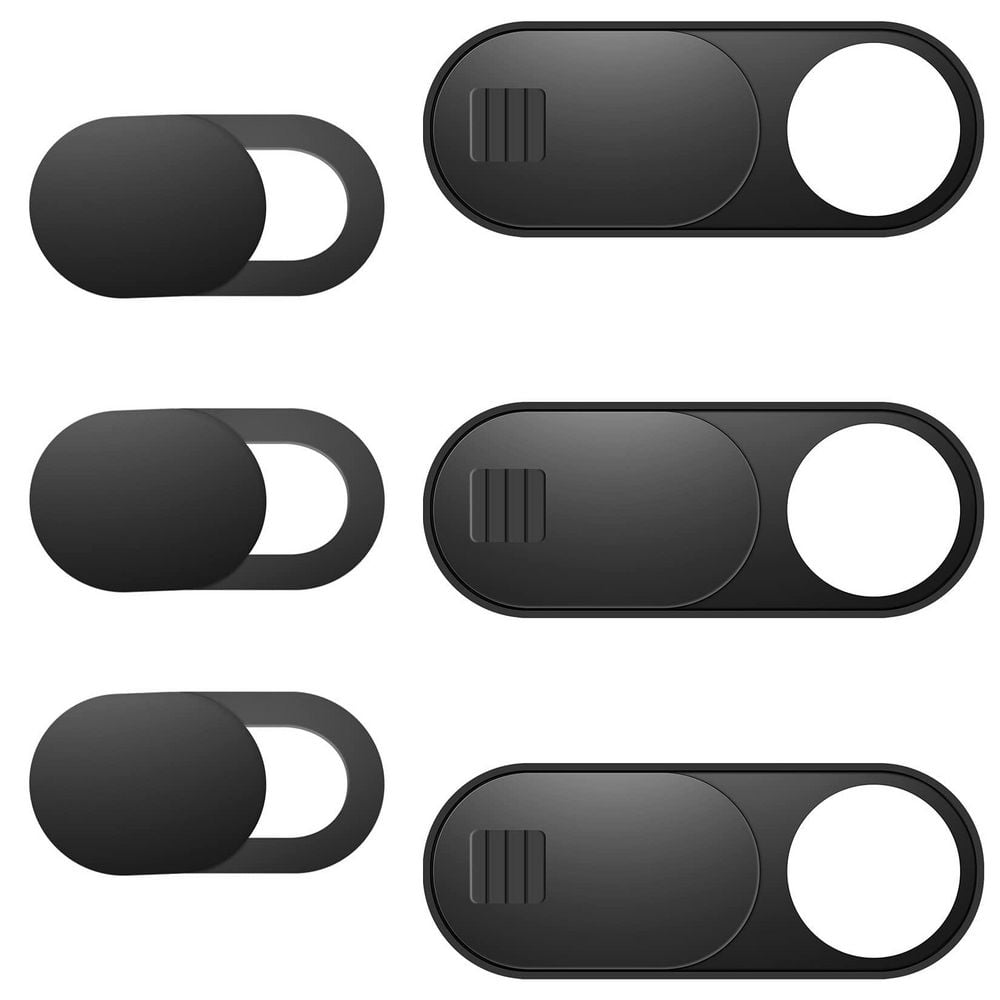 Ultra Thin Webcam Camera Cover Slide for Laptop Desktop PC Tablet Smartphone Privacy Security Black 6 Pack price history on PriceWatchPro