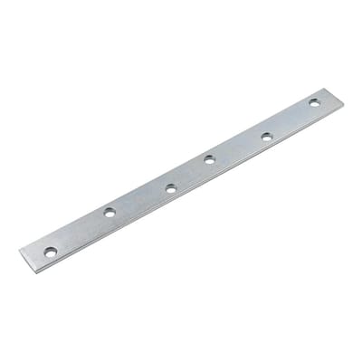 Everbilt 12 in. Zinc-Plated Mending Plate 13507