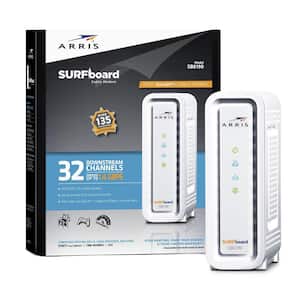 SURFboard Gigabit+ DOCSIS 3.0 32 x 8 Cable Modem SB6190 in White