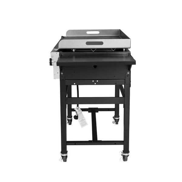 Royal Gourmet 4-Burner Flat Top Gas Grill, 36 in. Propane Griddle with  Bottom Shelf & Side Tables, Outdoor Cooking & BBQ, GB4002 at Tractor Supply  Co.