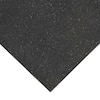 Rubber-Cal Shark Tooth 3/4 in. T x 4 ft. W x 6 ft. L Black Heavy Duty Rubber  Flooring Mat 03_109_W_46 - The Home Depot