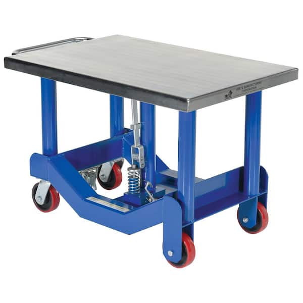 Vestil 4,000 lb. Capacity Low Profile Hydraulic Post Table
