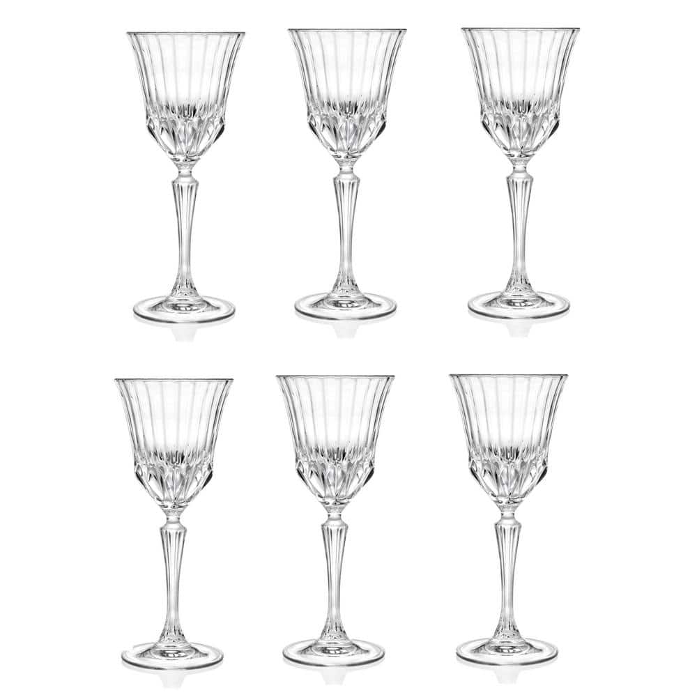 6 PC 9 Oz Cristar Premiere Wine Goblet Glasses – R & B Import