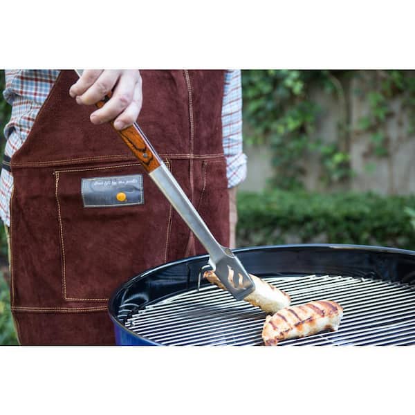 Outset Grill Apron (Leather/1-Size) F240 - The Home Depot