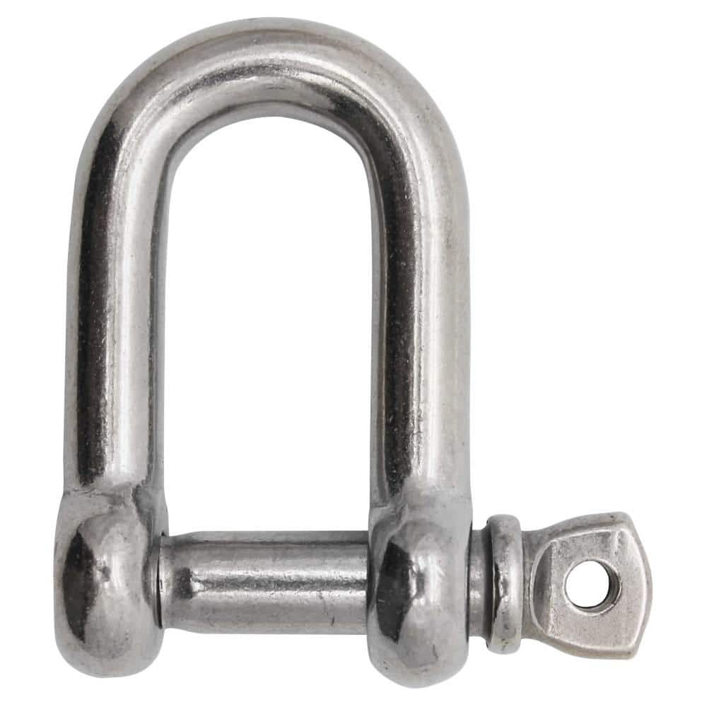 Extreme Max BoatTector Stainless Steel D Shackle - 5/8&quot