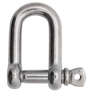 BoatTector Stainless Steel D Shackle - 3/4"