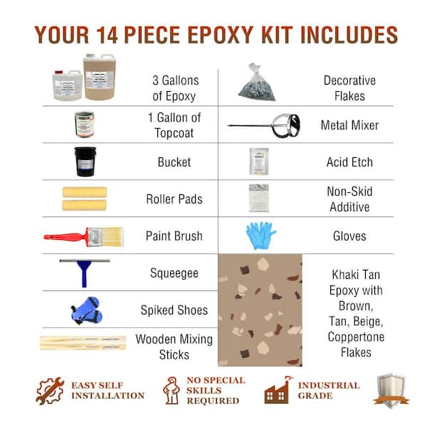 The Tools Needed to Apply an Epoxy Floor - Full list 