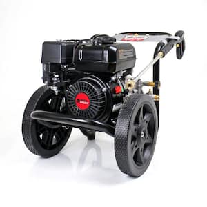 3200 PSI 2.5 GPM Gas Pressure Washer, Soap Tank, Reliable Residential Cold Water Power Cleaner