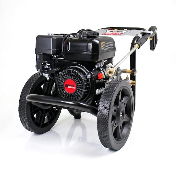 3200 PSI 2.5 GPM Gas Pressure Washer, Soap Tank, Reliable Residential Cold Water Power Cleaner